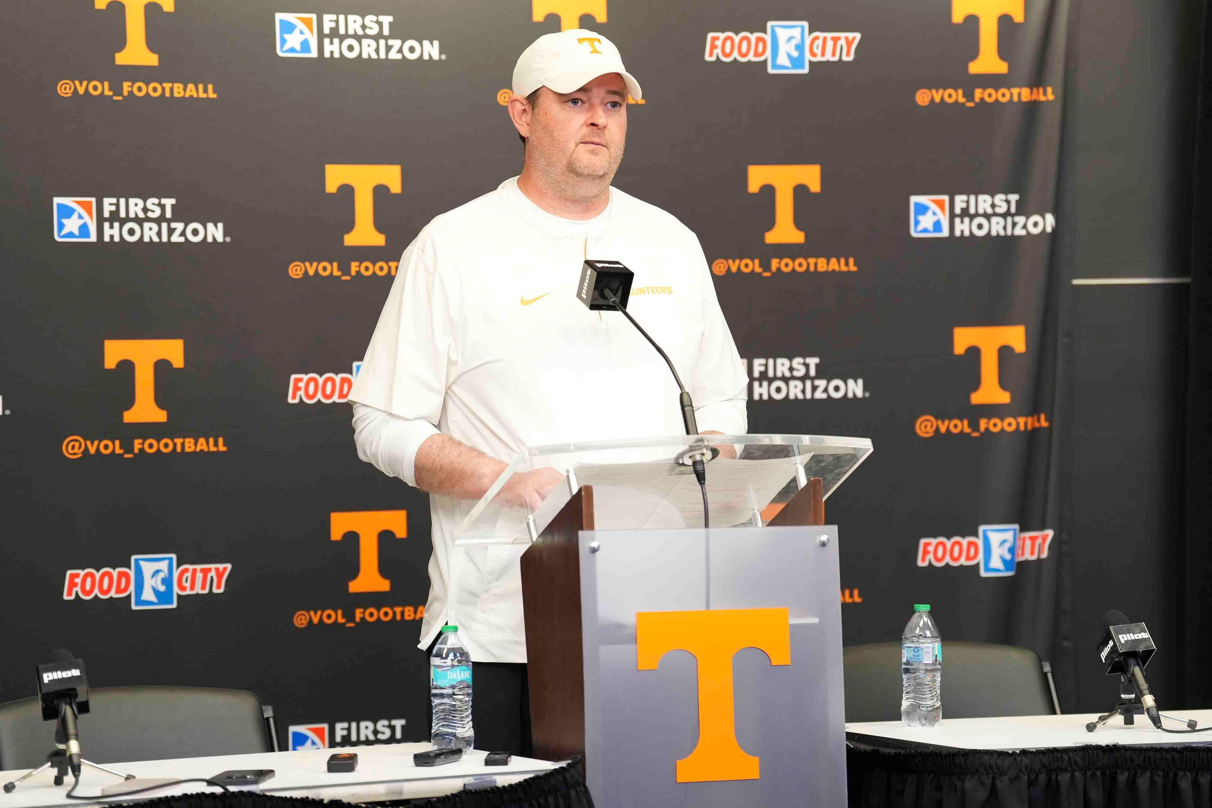 Vols HC Josh Heupel - Source: Imagn